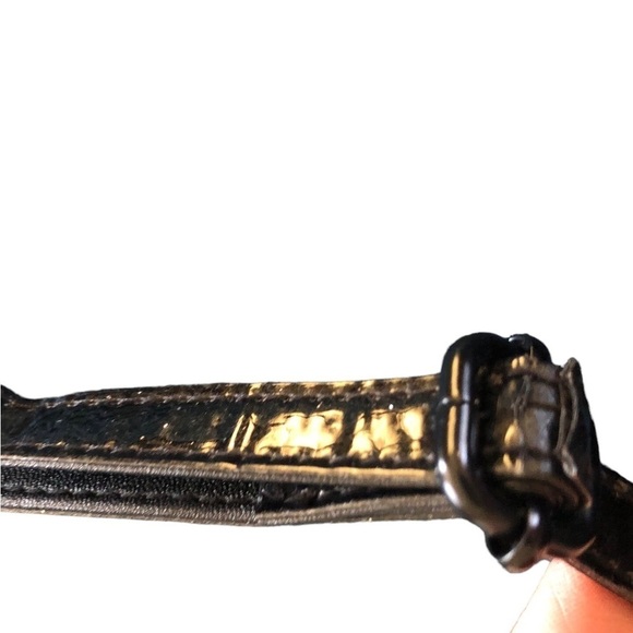 Disney Parks Sequin Crossbody Minnie Mickey Handbag Black Zip Pockets 9X6.5 - Picture 3 of 6